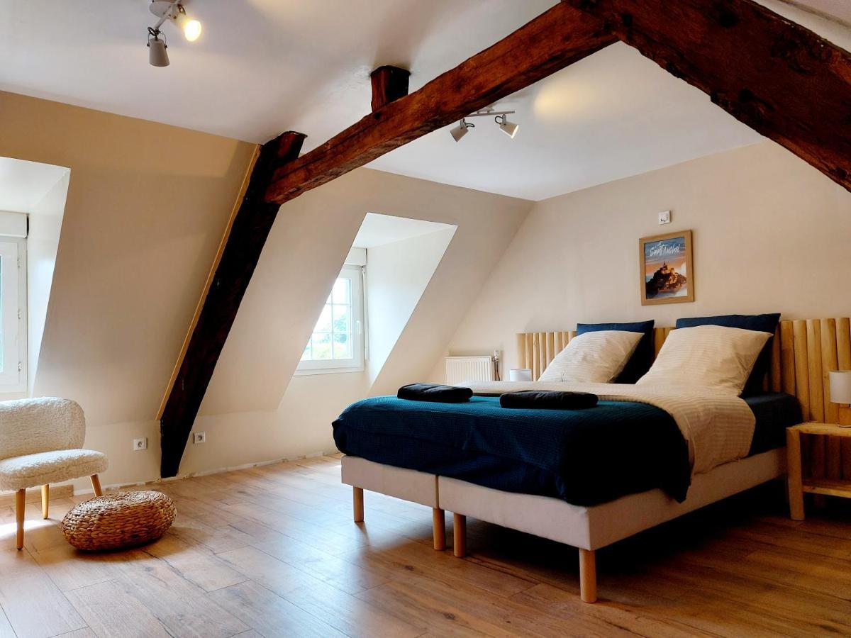 Le Rondot - Maison De Campagne Proche Mont-Saint-Michel 12Km Precey エクステリア 写真